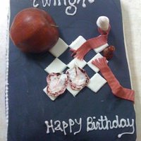 Twilight Cake This was done for a Twilight lovers birthday. Its supposed to represent all of the books. Tiramisu cake covered in fondant. with fondant...