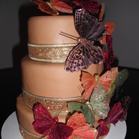 Butterfly Birthday Cake 