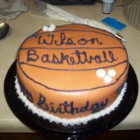 Basketball Cake 