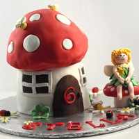 Fairy Toadstool Cake I got inspired to make this cake after looking at some photos here at Cake Central. I used Wilton's Wonder Mould to make the top and...
