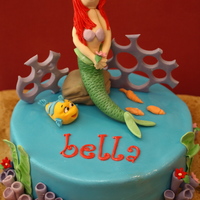 Little Mermaid My daughter loves Ariel from The Little Mermaid and I tried my very best to create a cake that would resemble a mermaid. I had a lot of fun...