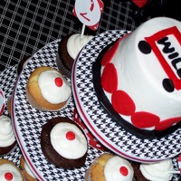 Vintage Red Wagon 2Nd Birthday LOVED THIS THEME! Couldn't find too much info on it...so I mainly used the colors to decorate. My client did find a cake she liked......