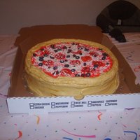 Pizza My sons cake