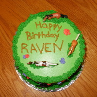 Raven's 11Th Birthday Cake 
