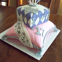 Drama / Musical Princess Cake (17) This cake was created for a young female.. being involved in drama.. and soon acting the cinderella role ... and music lover.. came up with...