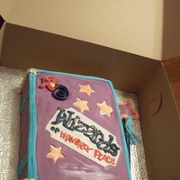 Wizzard Of Waverly Place White Pound cake with Buttercream frosting covered with Fondant.This cake was created for a little girl special request. She wanted the...