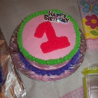 Personal Cake this was my daughters personal cake to have all to herself!