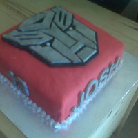 Transformers Cake 