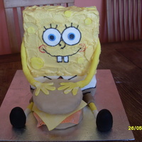 Sponge Bob Cake With Crabby Pattie 