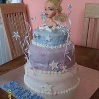 3 Teir Bratz Cake this is a 3 teir cake each layer was a different flavour