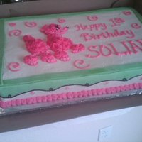 Pink Poodle In Paris This was white cake with lemon curd filling.