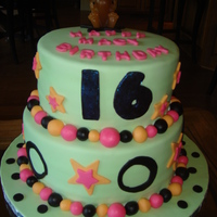 Scooby Doo Sweet 16 Birthday This was the biggest cake I have made. It was tough and everything that could go wrong, did. I think I might need to change my cake recipe...