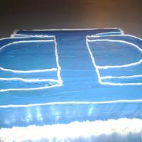 Phi Beta Sigma This is a PHI BETA SIGMA cake I made for a blue and white ball.