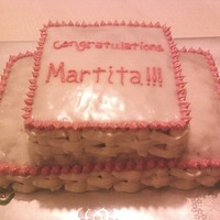 Martita's My boyfriend's mom's best-friend just opened a restaurant called Martita's. So, I decided to make her a congrats cake. I...