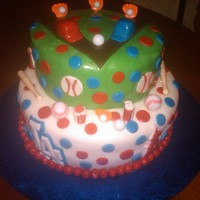 Dodgers Vs Angels My friend gave me a picture of a cake she wanted for her son's bday! I believe I have seen something like this on here too... so thank...