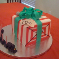 Polar Express Birthday Party this was for my son's Polar Express Birthday party. I had never made a bow like this, and it didn't turn out the way I wanted,...