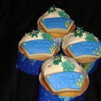 Thank You Cupcakes I made these for my son's teacher as a thank you for the school year.