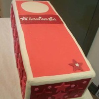 American Girl Doll Box I made this for my girlfriends daughters 10th birthday. She collects American Girl dolls. The cake was chocolate and vanilla and it must...