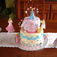 Princess Cake Disney princess cake for one year old