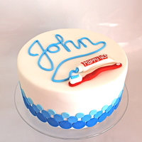 Dentist Cake A 10" chocolate mud cake with dark chocolate ganache for a chocolate loving dentist turning 40.