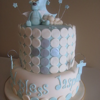 Baptism Cake Credit to Andrea's Sweet Cakes. Loved doing this cake