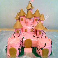 Princess Castle Cake 