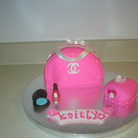 My Daughter's Birthday Cake This is my 1st attempt at a purse cake. It's for my daughter's 9th Birtday. I had a lot of fun making this cake and I learned a...