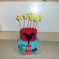 Mickey Mouse Club House Cake 