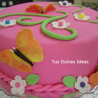 Fondant Butterfly fondant butterfly cake
