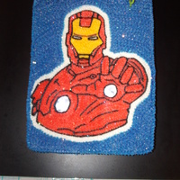 Ironman This was for my grandson's 5th B=Day. I carved two opening one on Ironman's chest and the other on his hand and place 2 plastic...