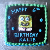 Spongebob Cake This cake is one that I did for our neighbour's son. At the time Spongebob Squarepants was his favorite character. This was the first...