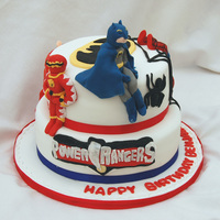 Superheroes Cake 