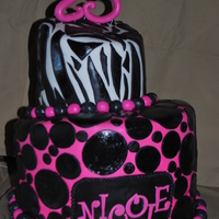 So Here It Is!! My First Topsy Turvy! This is my second cake!! Besides ones that my mom and dad have had me make as support :) It is Chocolate & Strawberry cake (WASC...