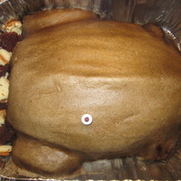 Thankgiving This is the cake I made for my daughters preschool. I loved when the vegetarian mom sayd... he doesnt eat meat.. I was like ... its cake! I...