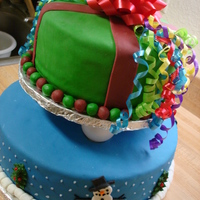 Christmas Party Cake We had a Christmas Party pot luck at DH's work last week and this was my contribution. He gave me very little notice and this is what...