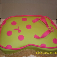 Flip Flop WASC chocolate cake, MMF.