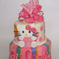 Hello Kitty Cake A little birthday cake for my cousin's daughter