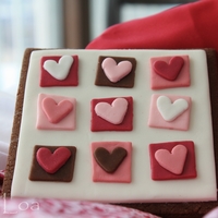 A Reserve Steps Up Yet another chocolate cookie with fondant on it.
