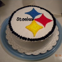 Steelers First Cake I Ever Made (Colors Are Opposite) 