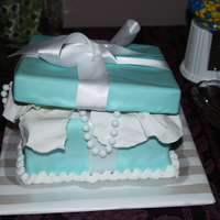 Tiffany Box Birthday Cake 