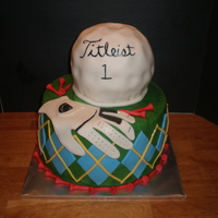 Golf Based on cakes seen on Cake Central - Thank you!