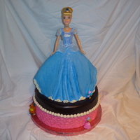 Another Cinderella Cake This one's all butter cream.