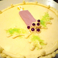 First Sunday Of Advent Cake The first cake I ever tried to really do a good job with decorating! I learned a lot by doing this cake I must say! :) I frosted the cake...