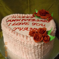 Red Rose Cake 