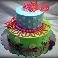 Cake For 2Nd Birthday Cake designed after the party invitations.