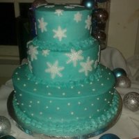 Winter Wonderland Cake 