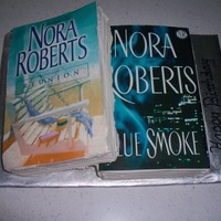 Nora Roberts Books Made this for my wife who is a big Nora Roberts fan
