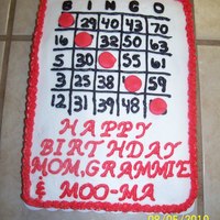 Bingo Cake 