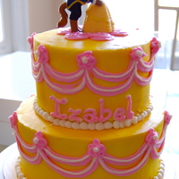 Beauty And The Beast Toy topper was bought for $2.50 at the Disney Store!!! Way cheaper than Decopac!!!