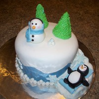 Winter Cake Thanks to all on CC for your inspiration for this cake.